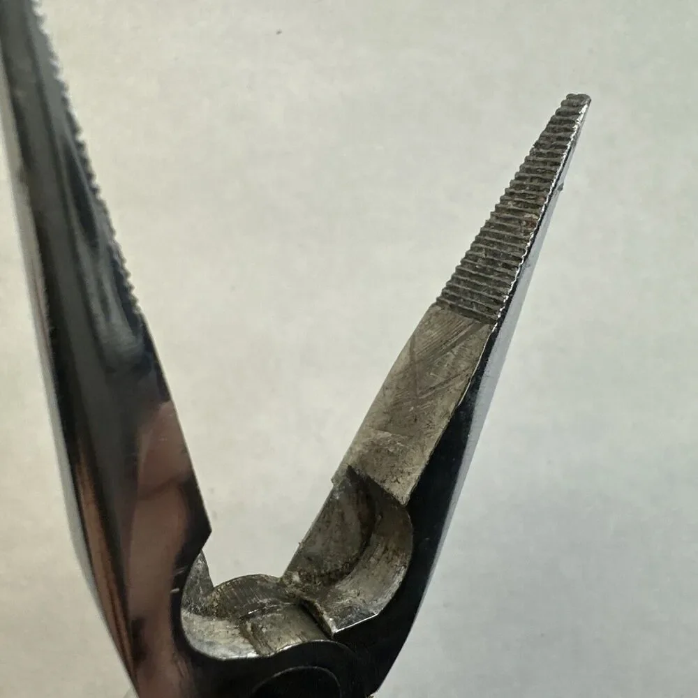 Durabuilt 8 inch Long Nose Pliers Heat Treated Steel Wire Cutter - Picture 7 of 7